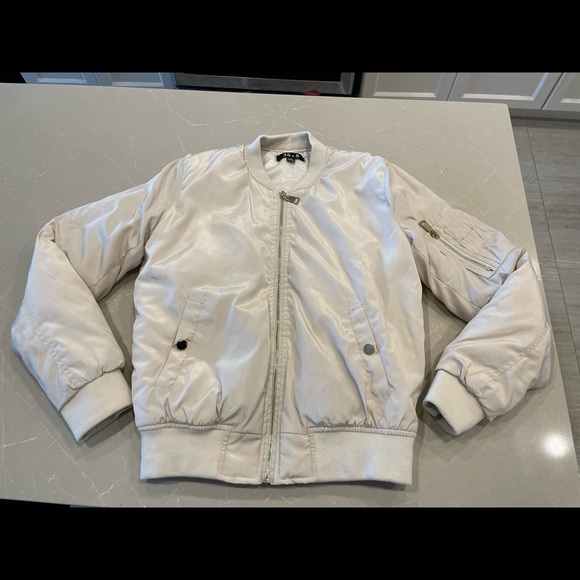 Beige/Cream Bomber in size Small - Picture 1 of 2
